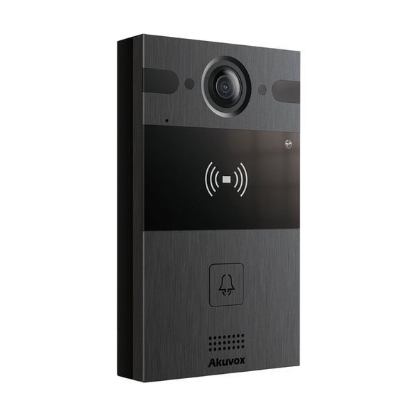 IP-відеопанель 4Mp Akuvox R25A SIP зі зчитувачем EM-Marine / Mifare / NFC 00-00002753 фото