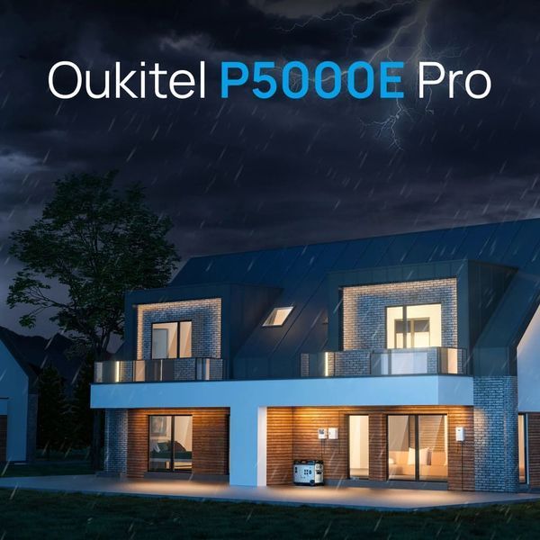 Портативна зарядна станція OUKITEL P5000E Pro 4000W 5120Wh 42-00146 фото