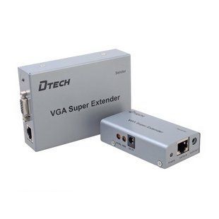 Подовжувач відеосигналу VGA 100m Dtech DT-7020 74-00063 фото
