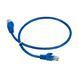 Патч-корд мережевий Trinix UTP, RJ-45, CAT.5 1.5m Blue 73-00615 фото 1