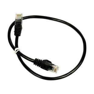 Патч-корд мережевий Trinix UTP, RJ-45, CAT.5 1.5m Black 73-00616 фото