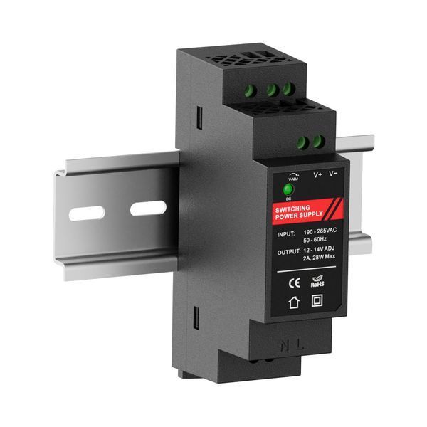 Джерело безперебійного живлення Kraft PSU-1202DIN з кріпленням на DIN-рейку 43-00106 фото