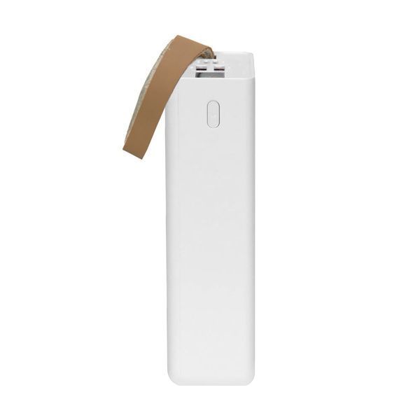 Повербанк 20000mAh Power Bank Kraft KPB-2320FCL White 22.5W QC3.0 LED-ліхтар 43-00059 фото