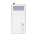 Повербанк 20000mAh Power Bank Kraft KPB-2320FCL White 22.5W QC3.0 LED-ліхтар 43-00059 фото 1