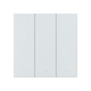 Розумний вимикач світла на 3 канали ZigBee Akubela SM-3G White 00-00002837 фото