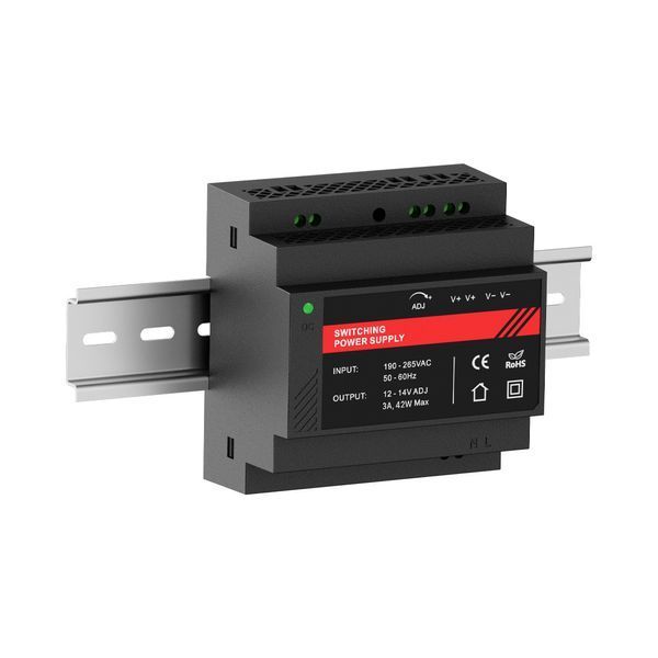 Джерело безперебійного живлення Kraft PSU-1203DIN з кріпленням на DIN-рейку 43-00107 фото