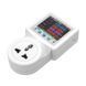 Розумна розетка з реле контролю напруги, струму, потужності з Wi-Fi TOMZN TOVPD1-SKW Universal+EU 16A, моніторинг енергоспоживання 51-00125 фото 3