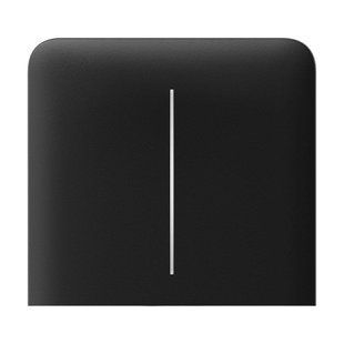 Кнопка Ajax SideButton vertical black/чорна для Ajax LightSwitch vertical 26-00523 фото