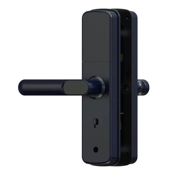 Замок біометричний автономний Trinix TRL-5204BTF Black з Bluetooth, зчитувачем відбитків пальців і карт Mifare 65-00066 фото