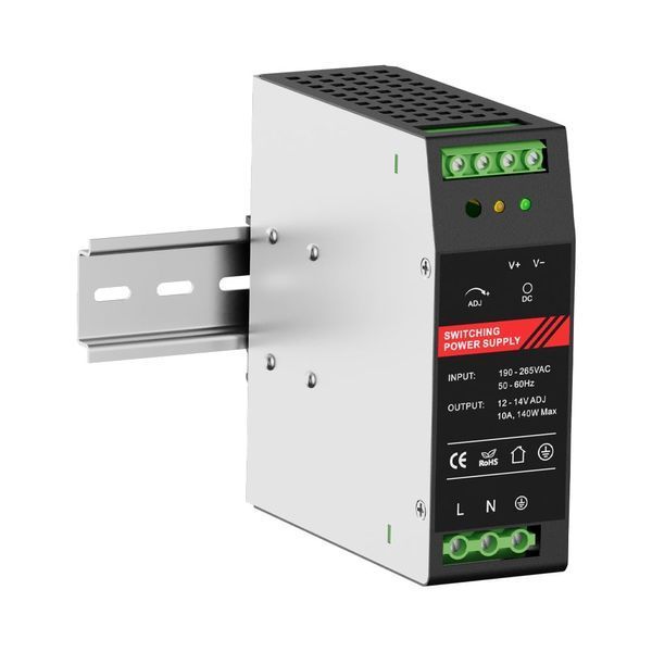 Джерело безперебійного живлення Kraft PSU-1210DIN з кріпленням на DIN-рейку 43-00109 фото