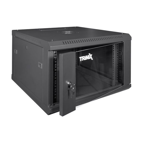 Комутаційна шафа Trinix TRX-6U/600x600x370 Black 25-00085 фото