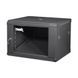 Комутаційна шафа Trinix TRX-6U/600x600x370 Black 25-00085 фото 1