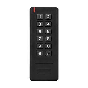 Клавіатура бездротова зі зчитувачем EM-Marine Trinix TRK-2201WR Black 71-00002 фото