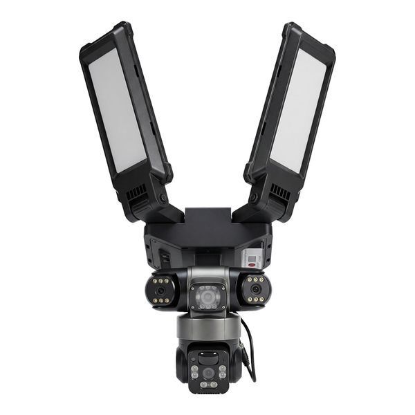 IP PTZ-відеокамера автономна з 4G, прожектором та сонячною панеллю 3Mp+3Mp+3Mp Light Vision VLC-1223IGL/3C (Lamp+Solar) f=4mm, на акумуляторних батареях 75-00358 фото