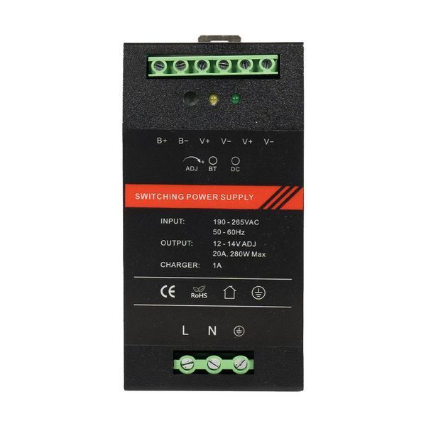Джерело безперебійного живлення Kraft PSU-1220DIN з кріпленням на DIN-рейку 43-00110 фото