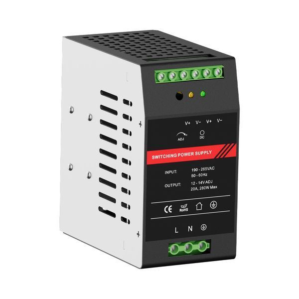 Джерело безперебійного живлення Kraft PSU-1220DIN з кріпленням на DIN-рейку 43-00110 фото