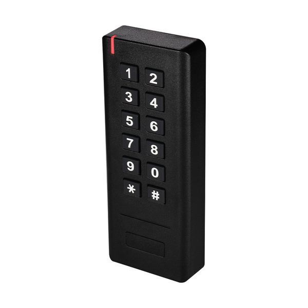 Клавіатура бездротова зі зчитувачем EM-Marine Trinix TRK-2201WR Black 71-00002 фото