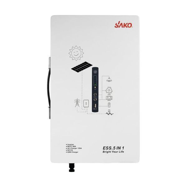 Cистема резервного живлення Sako Alpha-ESS-1000W/2KWh настінна. Потужність 1000 Вт, енергоємність 2009.6 Вт*год, LiFePO4 42-00315 фото