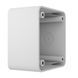 Коробка Ajax SurfaceBox White для зовнішнього монтажу одного пристрою LightSwitch чи Outlet 26-00554 фото 2