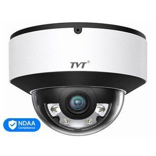 IP-відеокамера 6Mp TVT TD-9561E4B-A(D/PE/AW2) White f=2.8mm, ІЧ+LED-підсвічування, з мікрофоном 77-00509 фото
