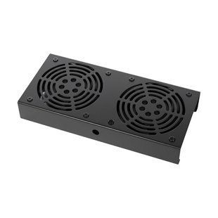 Вентилятор до комутаційних шаф глибиною 600 мм Trinix TRX-FAN2 Black 25-00127 фото