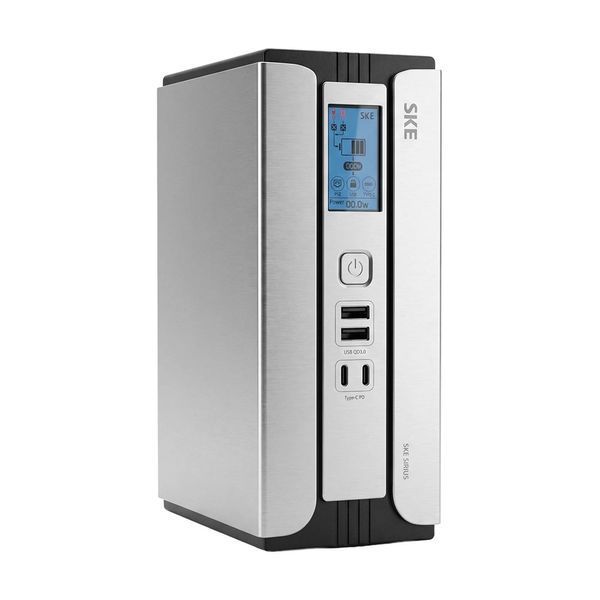 Джерело безперебійного живлення Mini UPS SKE SIRIUS 45W 30000mAh 5V/9V/12V/24V/PoE, LiFePO4 2*15Ah, для роутера та оптичного терміналу 42-00250 фото