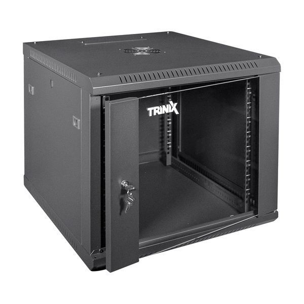 Комутаційна шафа Trinix TRX-9U/600x600x503 Black 25-00087 фото