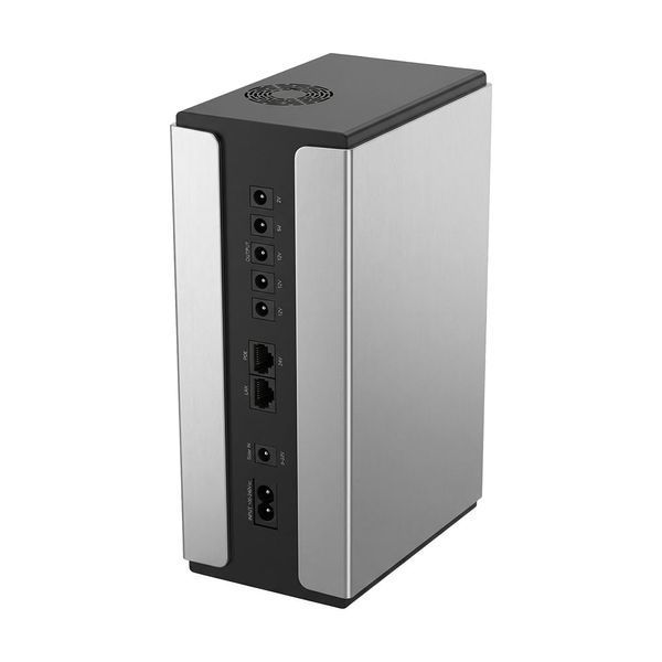 Джерело безперебійного живлення Mini UPS SKE SIRIUS 45W 30000mAh 5V/9V/12V/24V/PoE, LiFePO4 2*15Ah, для роутера та оптичного терміналу 42-00250 фото