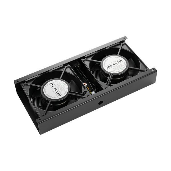 Вентилятор до комутаційних шаф глибиною 600 мм Trinix TRX-FAN2 Black 25-00127 фото