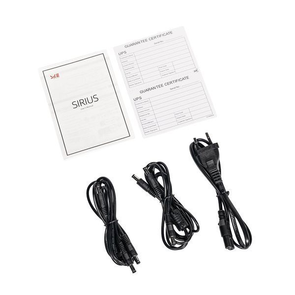 Джерело безперебійного живлення Mini UPS SKE SIRIUS 45W 30000mAh 5V/9V/12V/24V/PoE, LiFePO4 2*15Ah, для роутера та оптичного терміналу 42-00250 фото