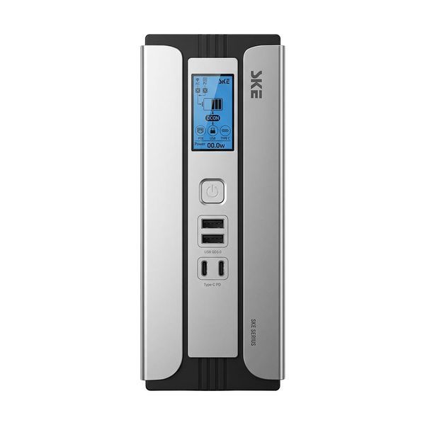 Джерело безперебійного живлення Mini UPS SKE SIRIUS 45W 30000mAh 5V/9V/12V/24V/PoE, LiFePO4 2*15Ah, для роутера та оптичного терміналу 42-00250 фото