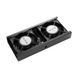 Вентилятор до комутаційних шаф глибиною 600 мм Trinix TRX-FAN2 Black 25-00127 фото 6
