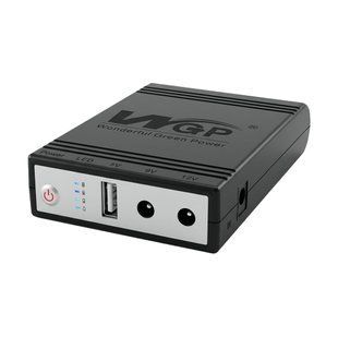 Джерело безперебійного живлення Mini UPS WGP UPS1032 10400mAh 5V/9V/12V, Li-ion 4*2.6Ah, для роутера та оптичного терміналу 42-00254 фото