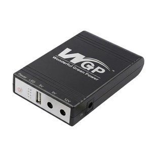 Джерело безперебійного живлення Mini UPS WGP UPS1032 10400mAh 5V/9V/12V, Li-ion 4*2.6Ah, для роутера та оптичного терміналу 42-00254 фото