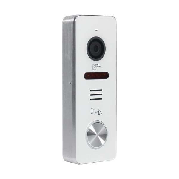 Відеопанель Light Vision RIO FHD Silver зі зчитувачем Mifare 82-00222 фото