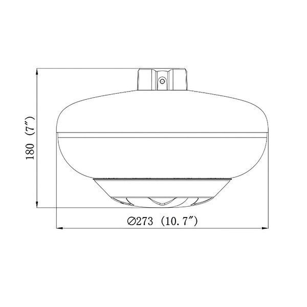 IP-відеокамера панорамна мультисенсорна 2Mp*8 TVT TD-6528M3 f=3.3mm 77-00305 фото