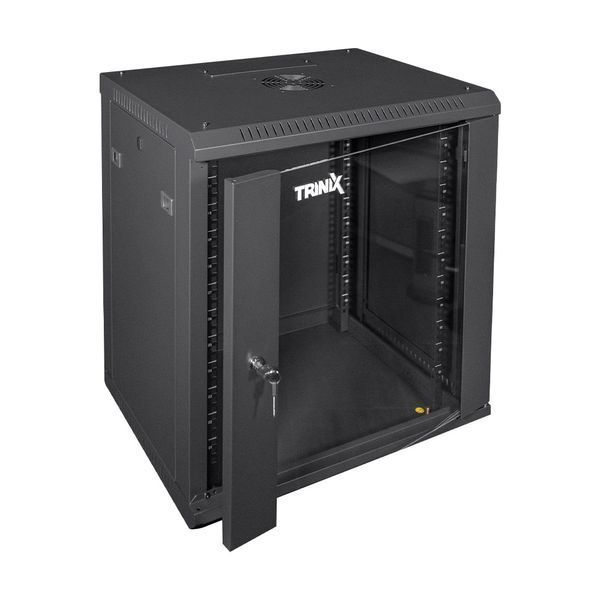 Комутаційна шафа Trinix TRX-12U/600x450x637 Black 25-00088 фото