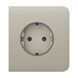 Фронтальна панель Ajax SideCover ivory/слонова кістка для розетки Outlet 26-00477 фото 2
