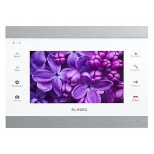Відеодомофон 7" WiFi Slinex SL-07 Cloud Silver+White 83-00053 фото