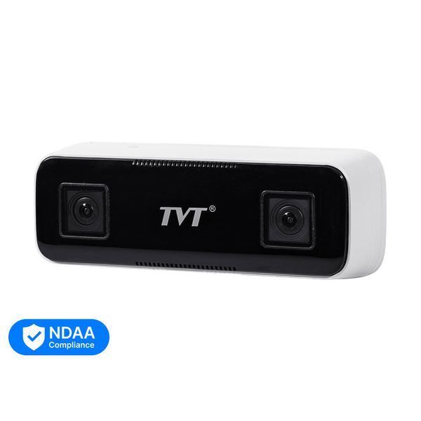 IP-відеокамера з WiFi 4Mp TVT TD-9742A3-PC f=2.1mm з подвійним об&rsquo;єктивом, з 2 мікрофонами, з підрахунком відвідувачів 77-00376 фото