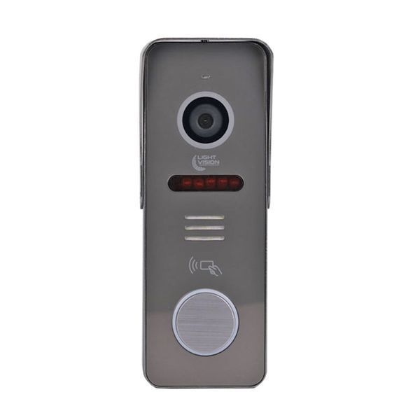 Відеопанель Light Vision RIO FHD Grey зі зчитувачем Mifare 82-00221 фото