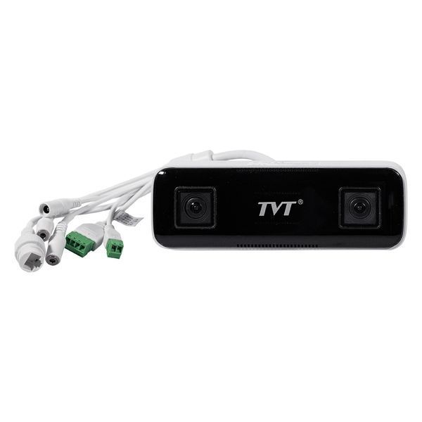 IP-відеокамера з WiFi 4Mp TVT TD-9742A3-PC f=2.1mm з подвійним об&rsquo;єктивом, з 2 мікрофонами, з підрахунком відвідувачів 77-00376 фото