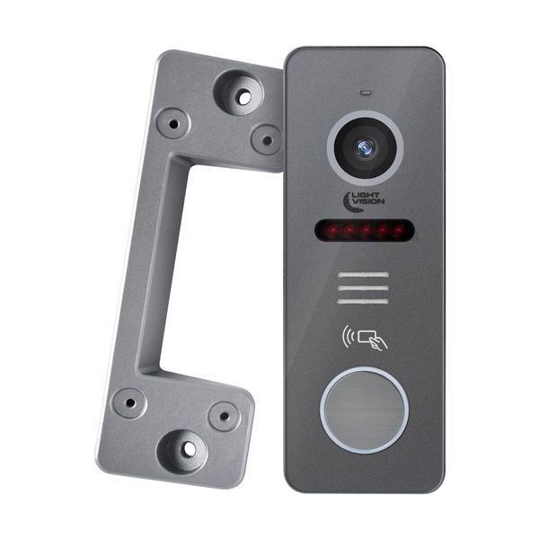 Відеопанель Light Vision RIO FHD Grey зі зчитувачем Mifare 82-00221 фото
