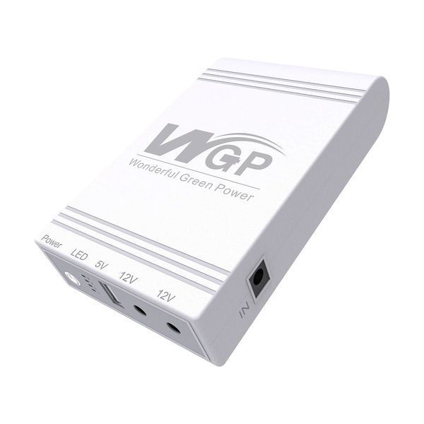 Джерело безперебійного живлення Mini UPS WGP UPS103C 20000mAh 5V/12V/12V, Li-ion 4*5Ah, для роутера та оптичного терміналу 42-00253 фото
