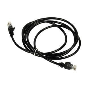 Патч-корд мережевий Trinix UTP, RJ-45, CAT.5 3m Black 73-00624 фото