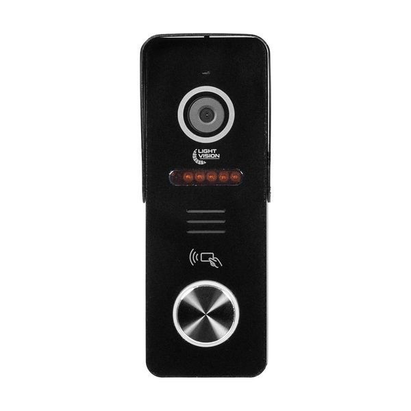 Відеопанель Light Vision RIO FHD Black зі зчитувачем Mifare 82-00218 фото