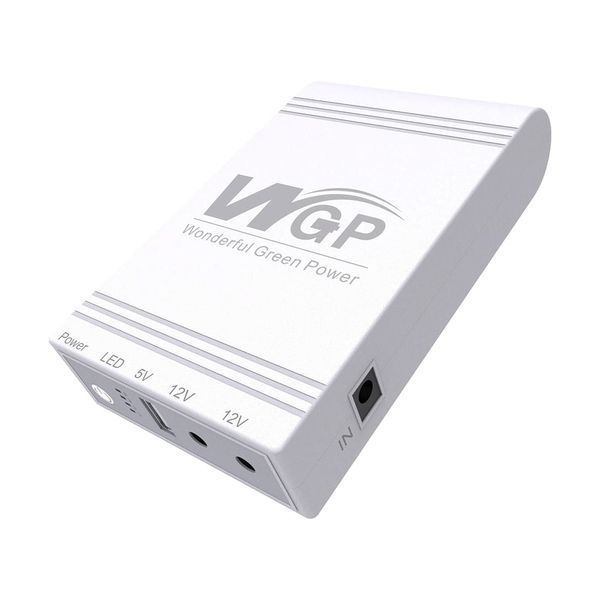 Джерело безперебійного живлення Mini UPS WGP UPS103C 16000mAh 5V/12V/12V, Li-ion 4*4Ah, для роутера та оптичного терміналу 42-00248 фото