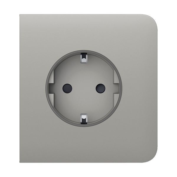 Фронтальна панель Ajax SideCover oyster/устрична для розетки Outlet 26-00479 фото