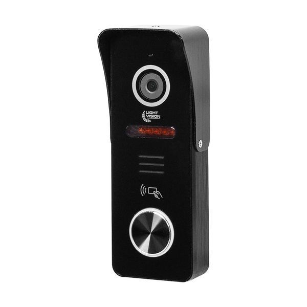 Відеопанель Light Vision RIO FHD Black зі зчитувачем Mifare 82-00218 фото