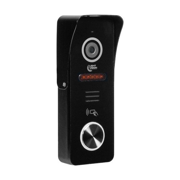 Відеопанель Light Vision RIO FHD Black зі зчитувачем Mifare 82-00218 фото